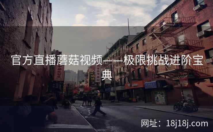官方直播蘑菇视频——极限挑战进阶宝典