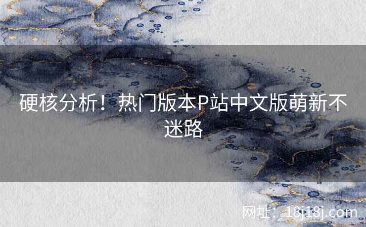硬核分析！热门版本P站中文版萌新不迷路