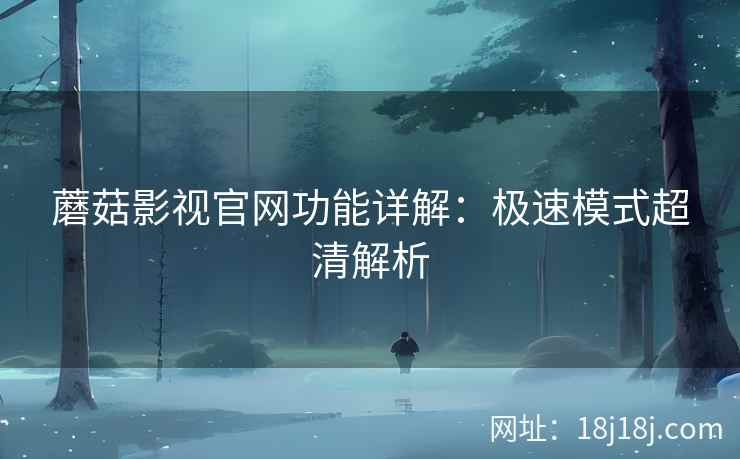 蘑菇影视官网功能详解：极速模式超清解析