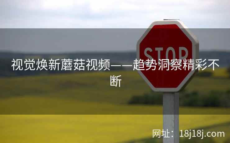 视觉焕新蘑菇视频——趋势洞察精彩不断