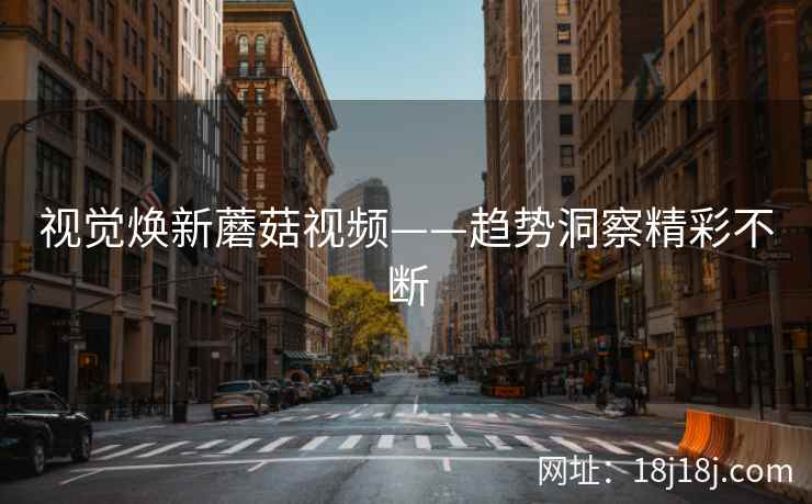 视觉焕新蘑菇视频——趋势洞察精彩不断